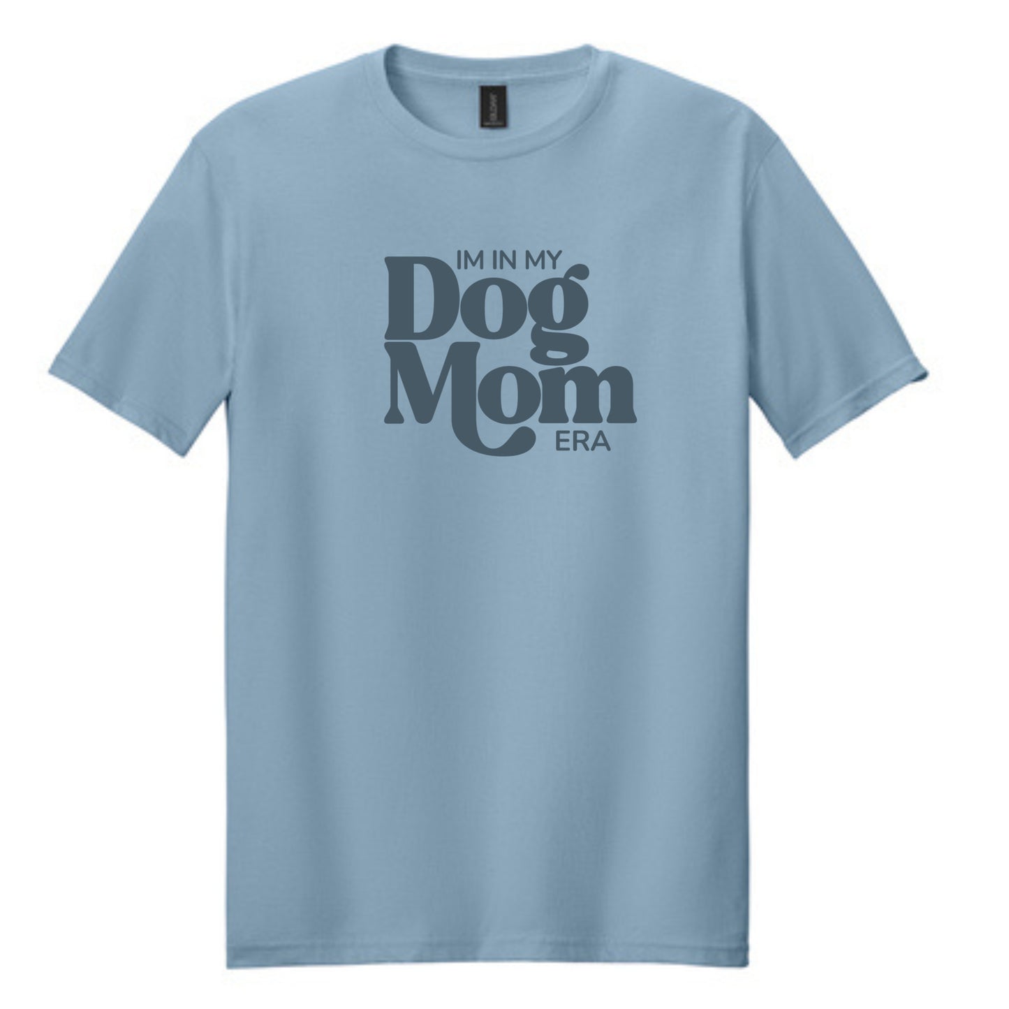 In My Dog Mom Era Tee - Stone Blue